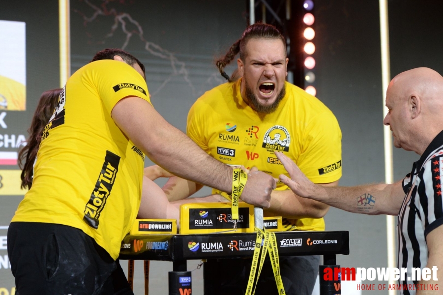 Zloty Tur 2017 - left hand eliminations # Armwrestling # Armpower.net