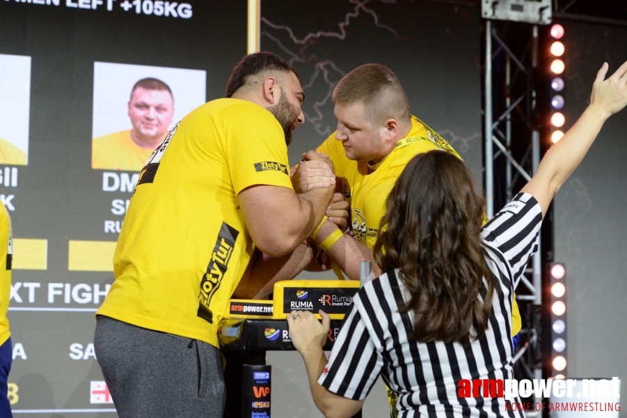 Zloty Tur 2017 - left hand eliminations # Armwrestling # Armpower.net