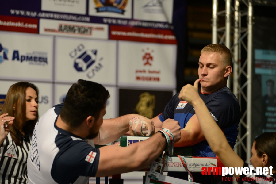 EuroArm2018 - day1 - juniors left hand # Siłowanie na ręce # Armwrestling # Armpower.net