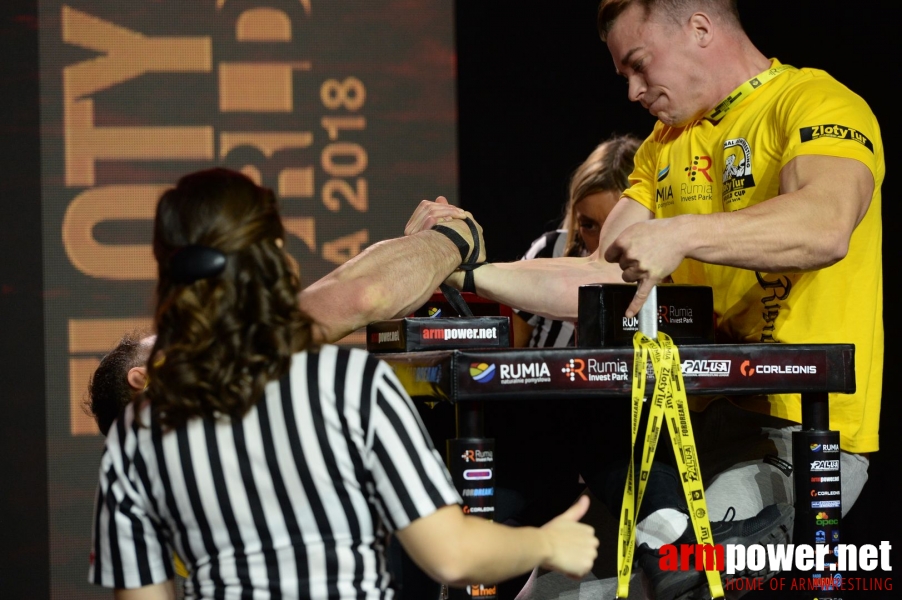 Zloty Tur 2018 - eliminations right hand # Siłowanie na ręce # Armwrestling # Armpower.net