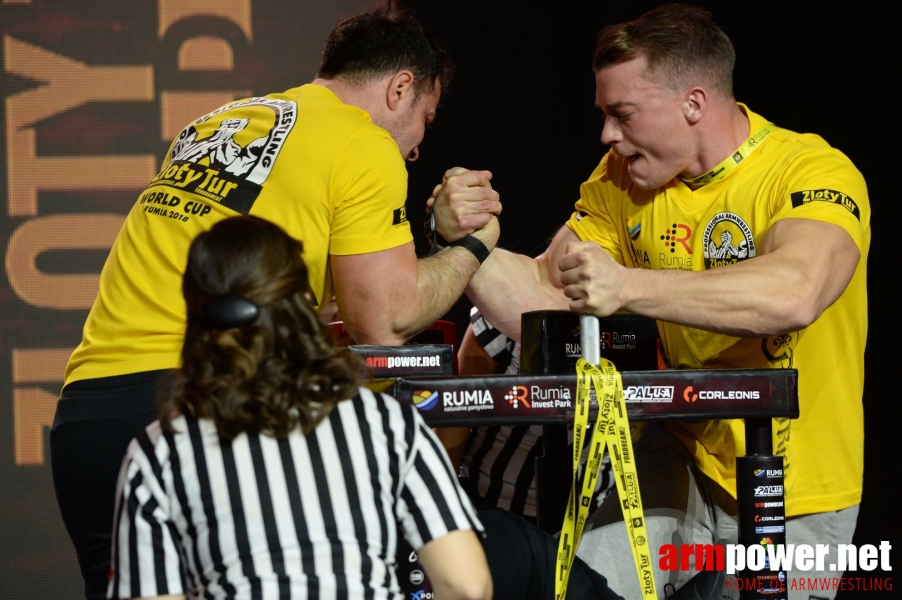 Zloty Tur 2018 - eliminations right hand # Siłowanie na ręce # Armwrestling # Armpower.net