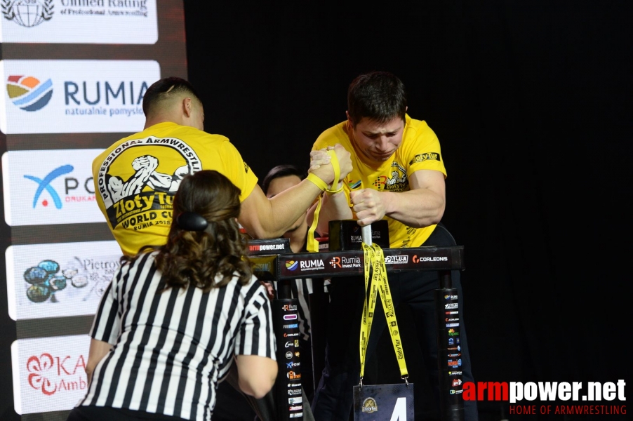 Zloty Tur 2018 - eliminations right hand # Armwrestling # Armpower.net