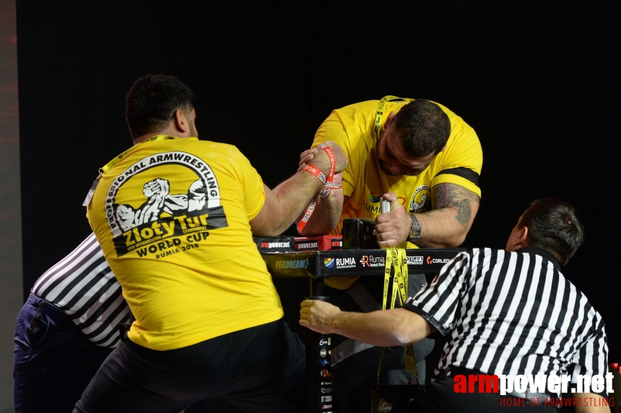 Zloty Tur 2018 - eliminations right hand # Armwrestling # Armpower.net