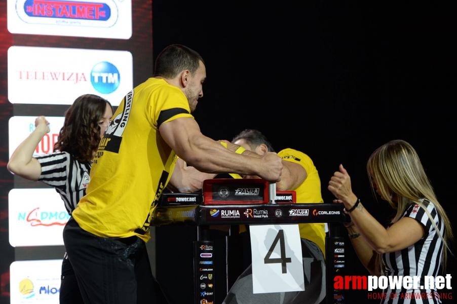 Zloty Tur 2018 - eliminations left hand # Armwrestling # Armpower.net