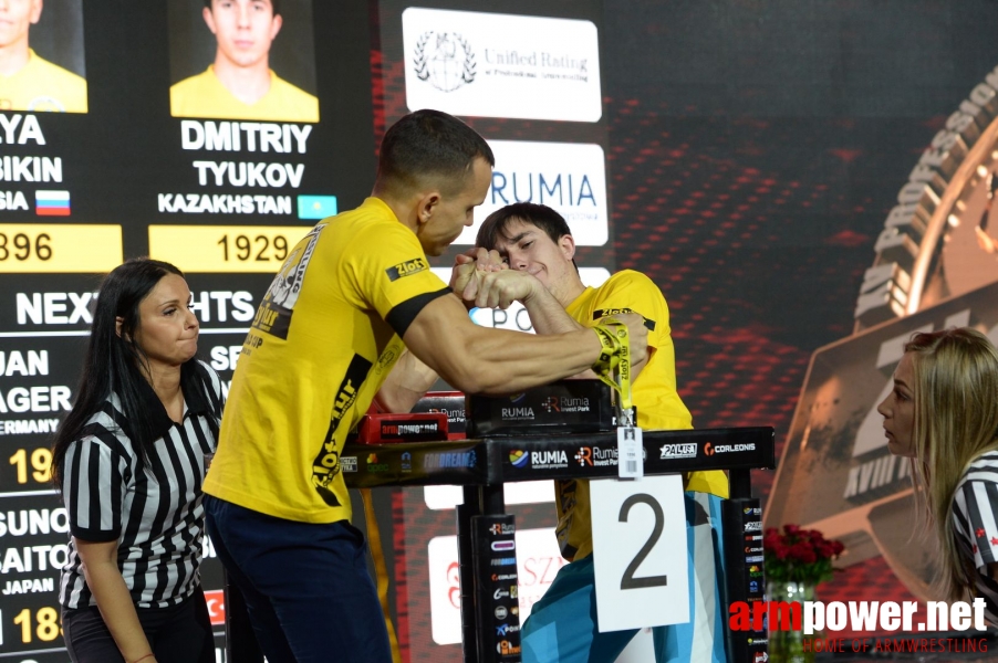 Zloty Tur 2018 - eliminations left hand # Siłowanie na ręce # Armwrestling # Armpower.net