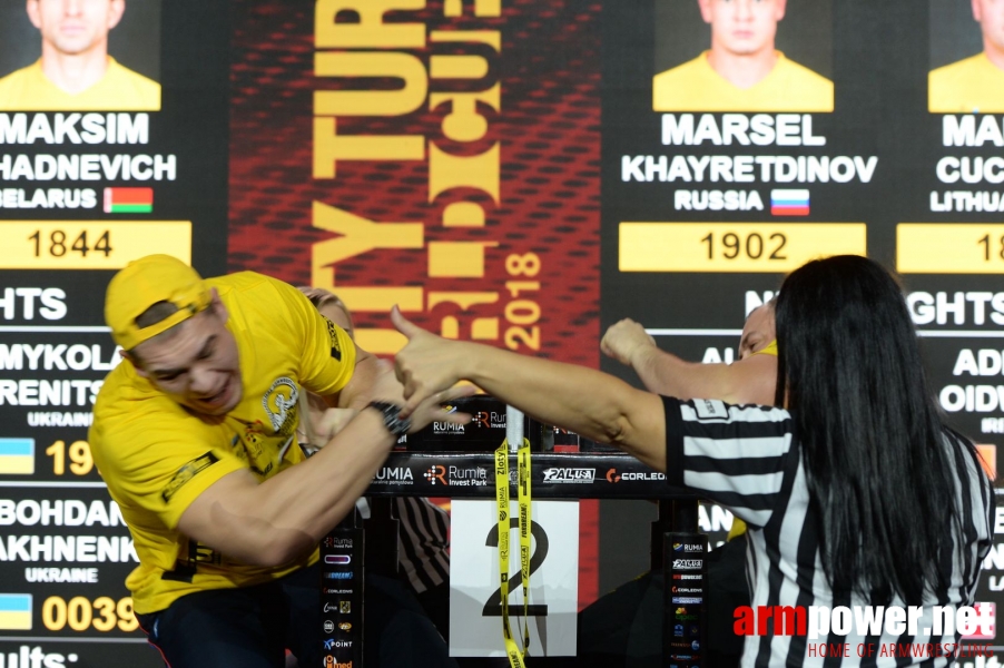 Zloty Tur 2018 - eliminations left hand # Siłowanie na ręce # Armwrestling # Armpower.net