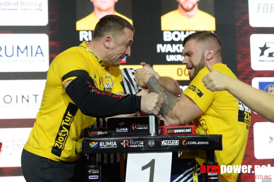 Zloty Tur 2018 - eliminations left hand # Armwrestling # Armpower.net