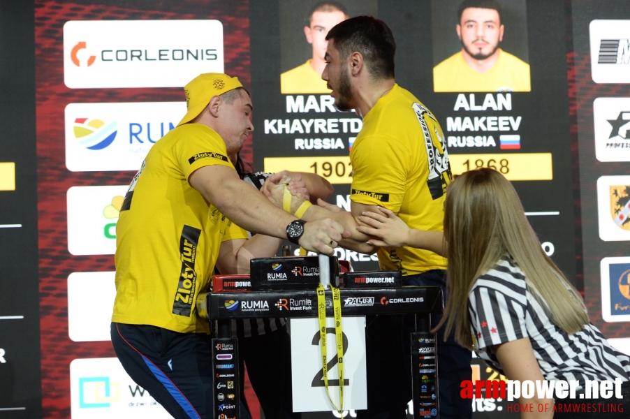 Zloty Tur 2018 - eliminations left hand # Armwrestling # Armpower.net