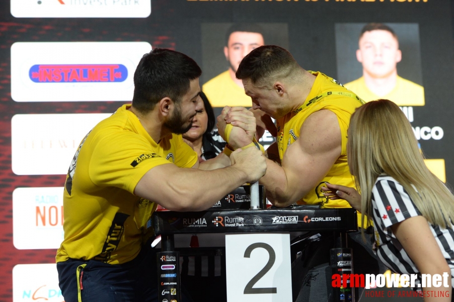 Zloty Tur 2018 - eliminations left hand # Siłowanie na ręce # Armwrestling # Armpower.net