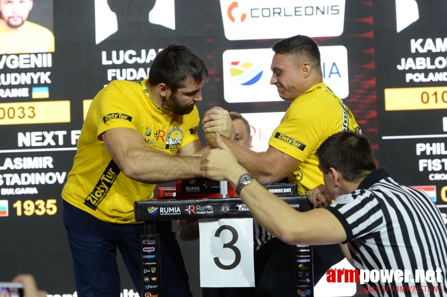 Zloty Tur 2018 - eliminations left hand # Armwrestling # Armpower.net