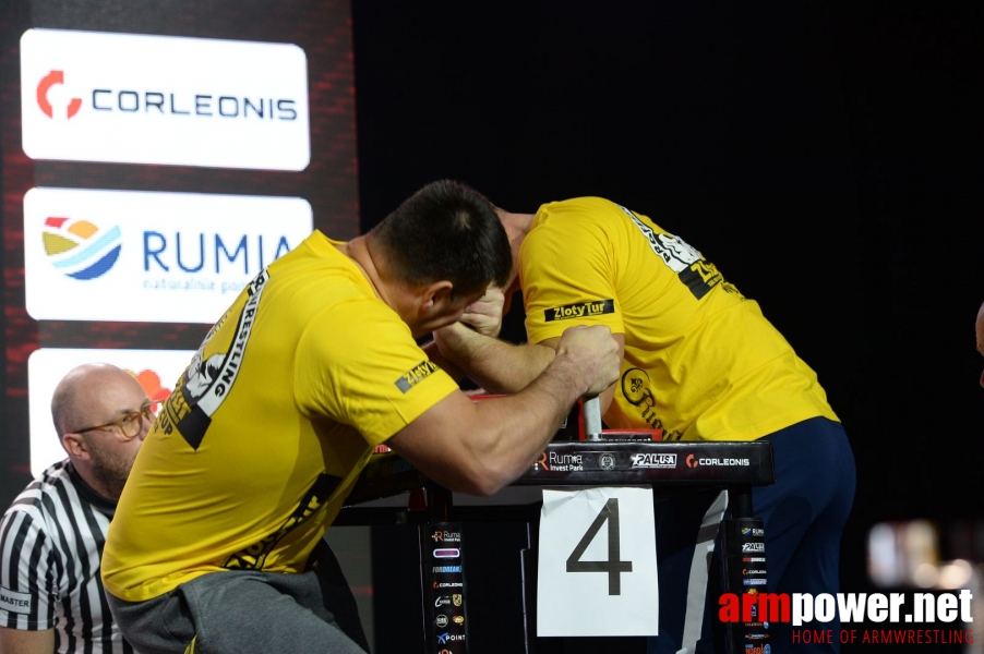 Zloty Tur 2018 - eliminations left hand # Armwrestling # Armpower.net