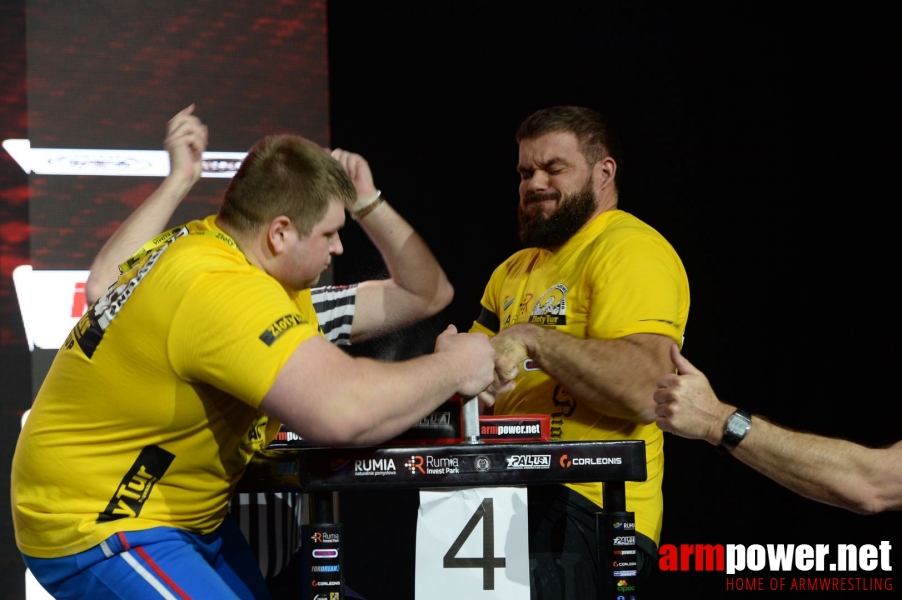 Zloty Tur 2018 - eliminations left hand # Armwrestling # Armpower.net