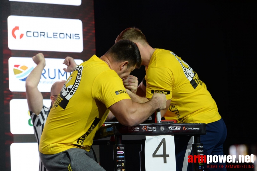 Zloty Tur 2018 - eliminations left hand # Siłowanie na ręce # Armwrestling # Armpower.net