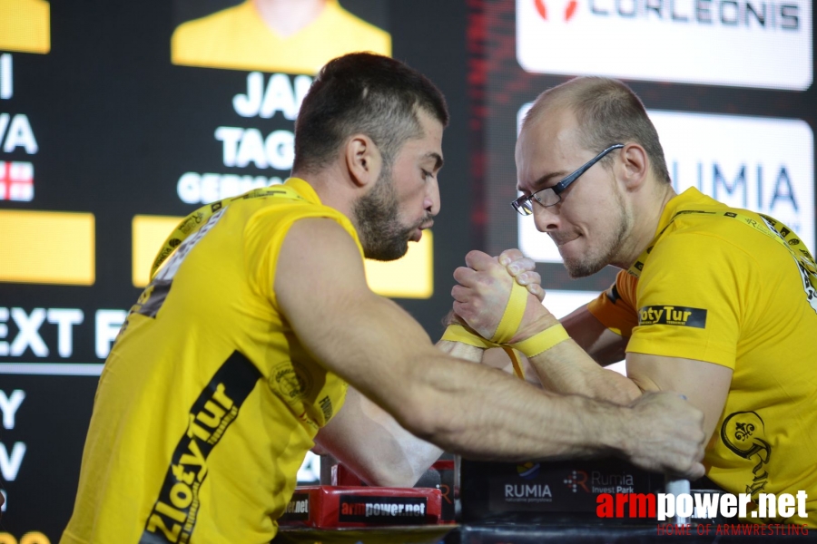 Zloty Tur 2018 - eliminations left hand # Armwrestling # Armpower.net