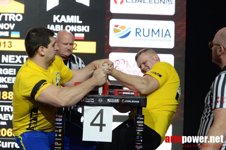 Zloty Tur 2018 - eliminations left hand # Armwrestling # Armpower.net