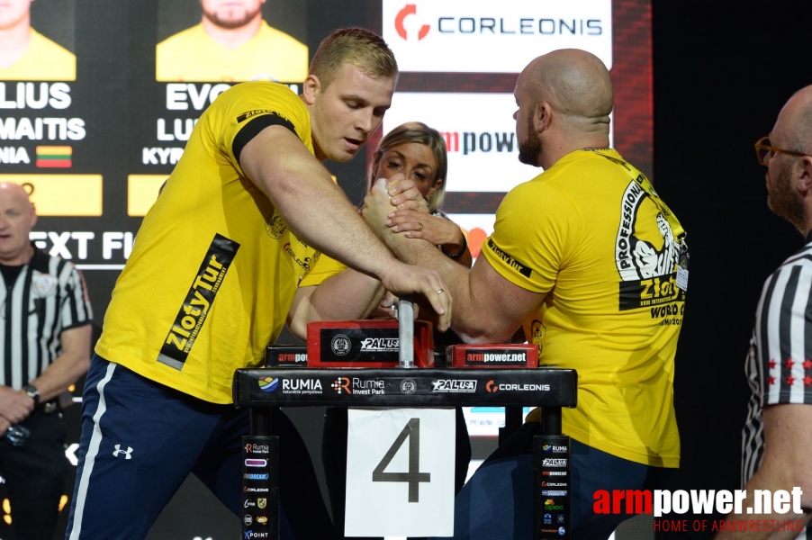 Zloty Tur 2018 - eliminations left hand # Armwrestling # Armpower.net