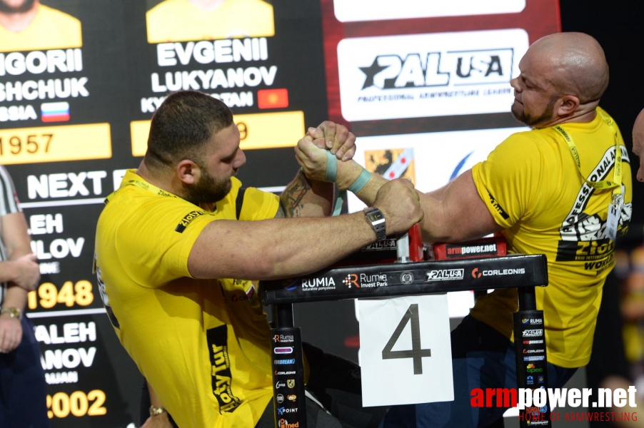 Zloty Tur 2018 - eliminations left hand # Armwrestling # Armpower.net