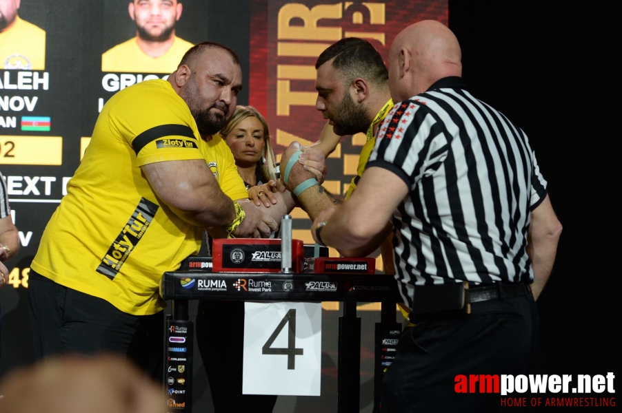 Zloty Tur 2018 - eliminations left hand # Armwrestling # Armpower.net