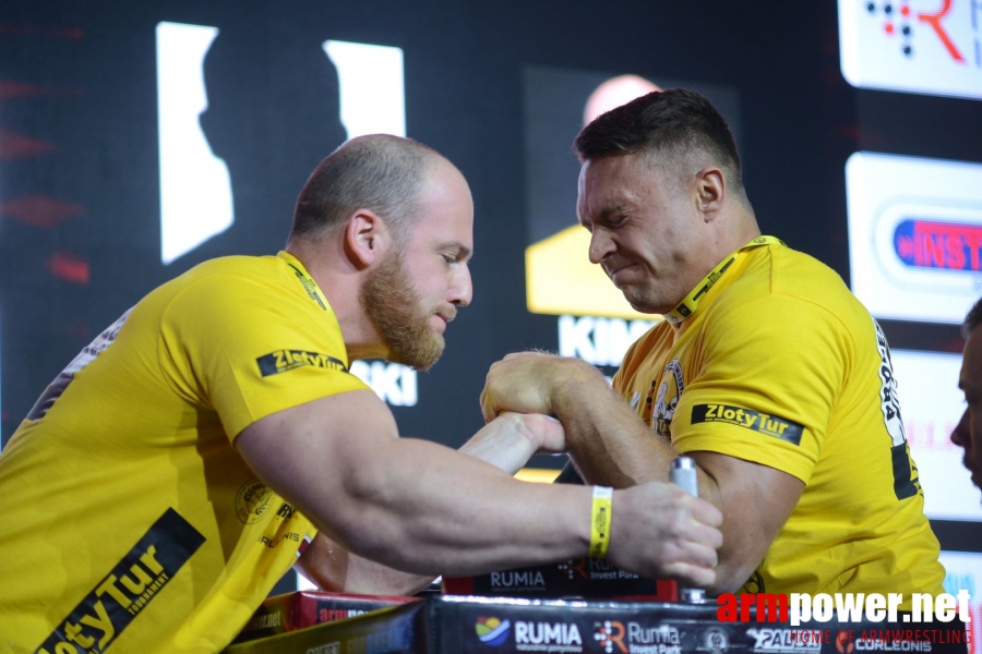 Zloty Tur 2018 - eliminations left hand # Armwrestling # Armpower.net