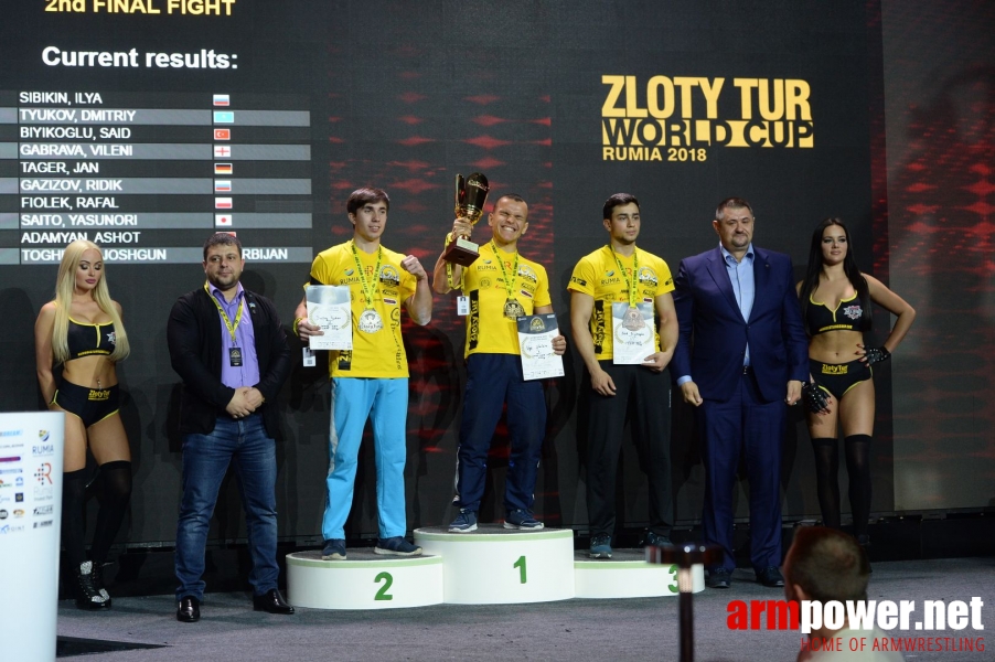 Zloty Tur 2018 - eliminations left hand # Armwrestling # Armpower.net