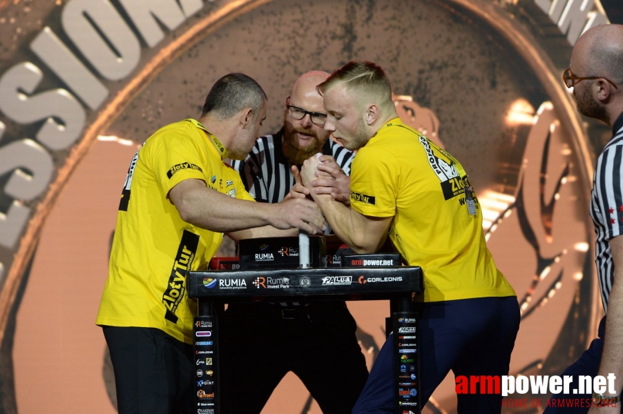 Zloty Tur 2018 - eliminations left hand # Armwrestling # Armpower.net