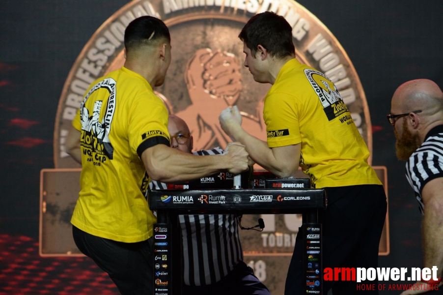 Zloty Tur 2018 - eliminations left hand # Siłowanie na ręce # Armwrestling # Armpower.net