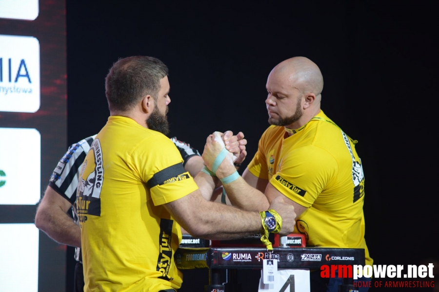 Zloty Tur 2018 - eliminations left hand # Armwrestling # Armpower.net