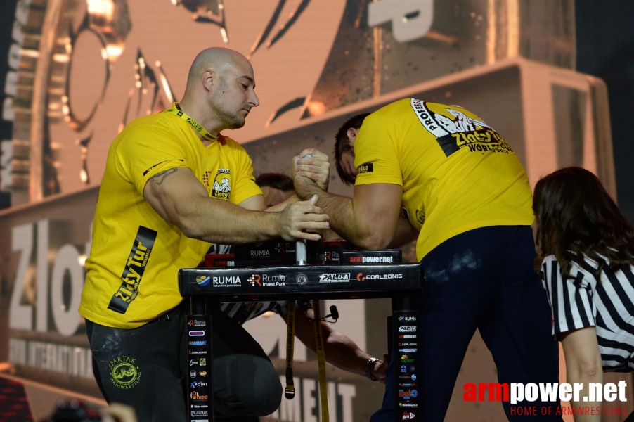 Zloty Tur 2018 - eliminations left hand # Armwrestling # Armpower.net