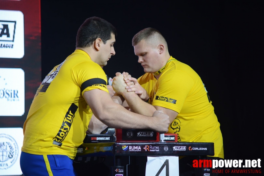 Zloty Tur 2018 - eliminations left hand # Armwrestling # Armpower.net