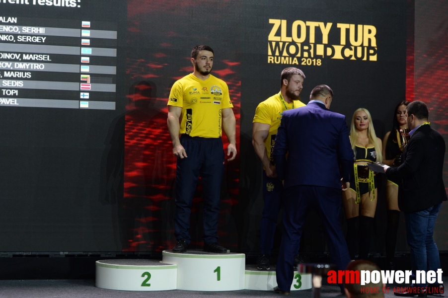 Zloty Tur 2018 - eliminations left hand # Siłowanie na ręce # Armwrestling # Armpower.net