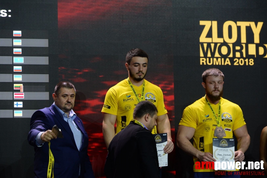 Zloty Tur 2018 - eliminations left hand # Armwrestling # Armpower.net