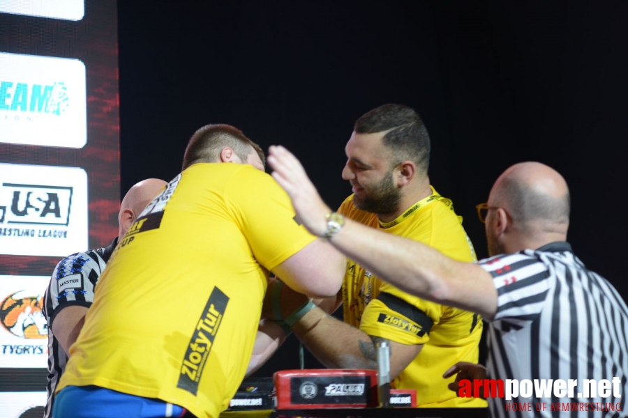 Zloty Tur 2018 - eliminations left hand # Armwrestling # Armpower.net