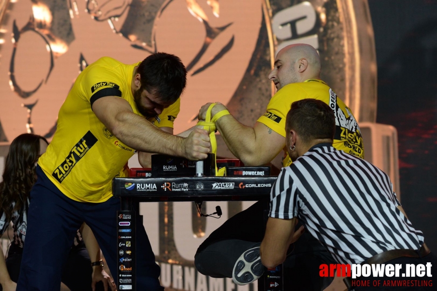 Zloty Tur 2018 - eliminations left hand # Armwrestling # Armpower.net