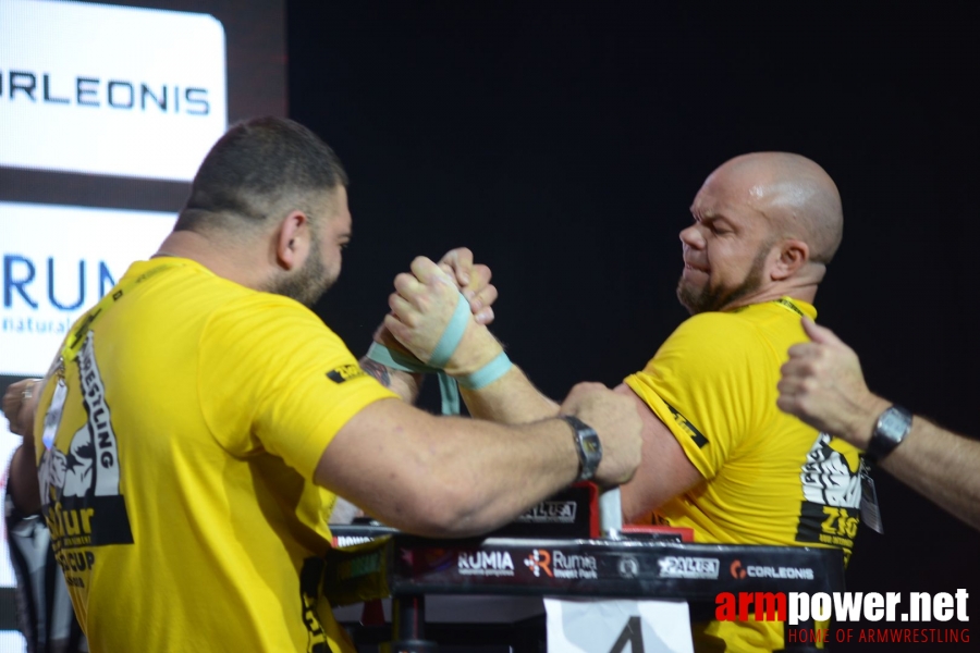 Zloty Tur 2018 - eliminations left hand # Siłowanie na ręce # Armwrestling # Armpower.net