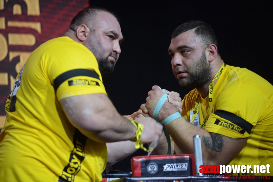 Zloty Tur 2018 - eliminations left hand # Armwrestling # Armpower.net