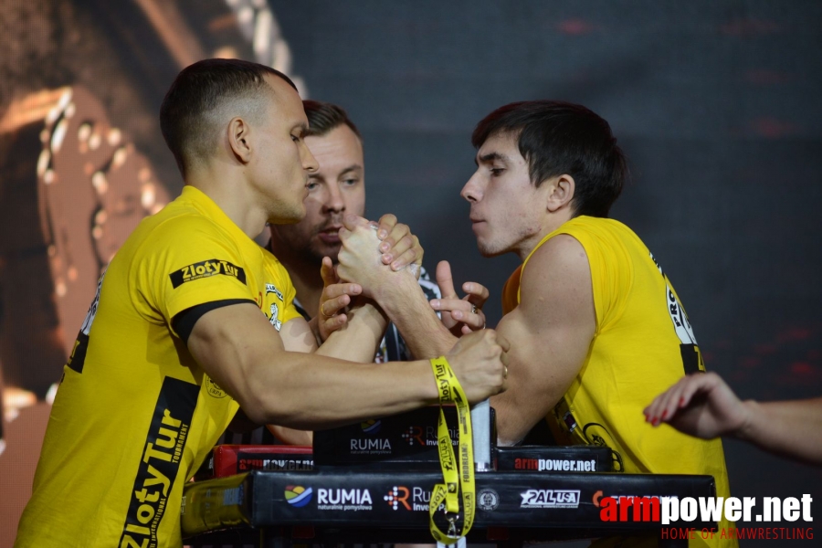 Zloty Tur 2018 - eliminations left hand # Siłowanie na ręce # Armwrestling # Armpower.net