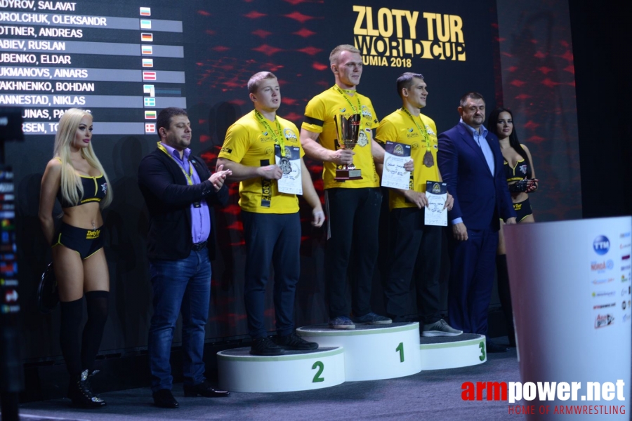 Zloty Tur 2018 - eliminations left hand # Armwrestling # Armpower.net