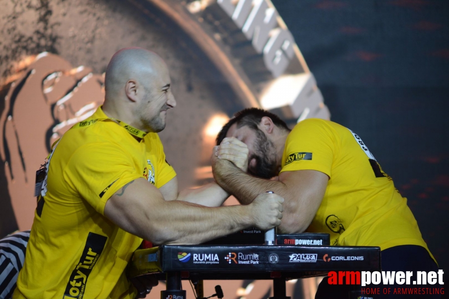 Zloty Tur 2018 - eliminations left hand # Siłowanie na ręce # Armwrestling # Armpower.net