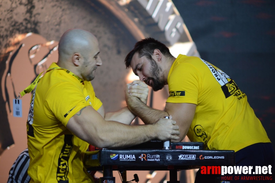 Zloty Tur 2018 - eliminations left hand # Armwrestling # Armpower.net