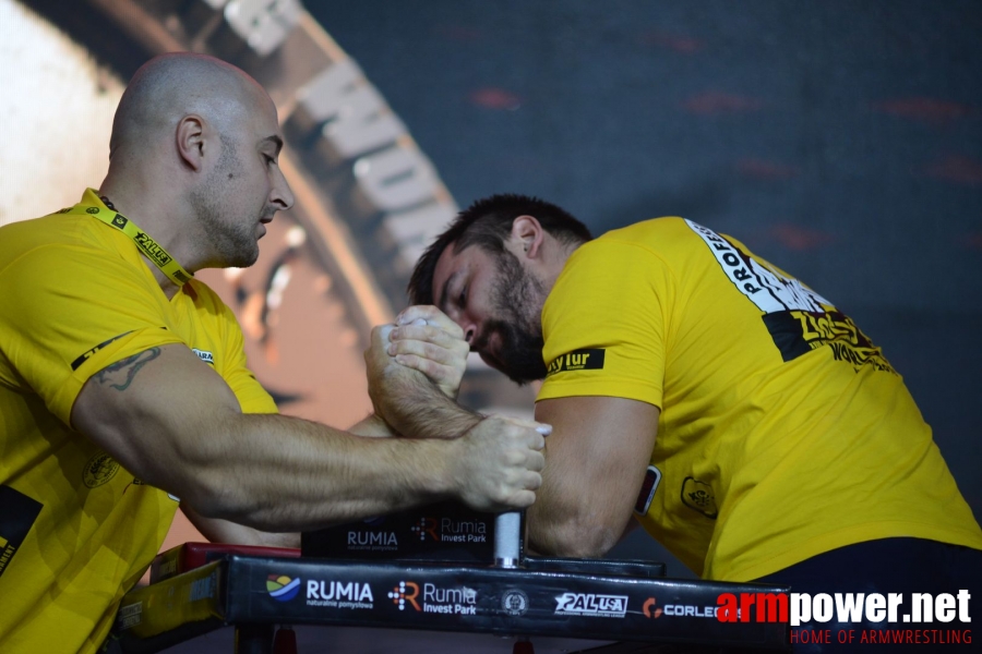 Zloty Tur 2018 - eliminations left hand # Armwrestling # Armpower.net