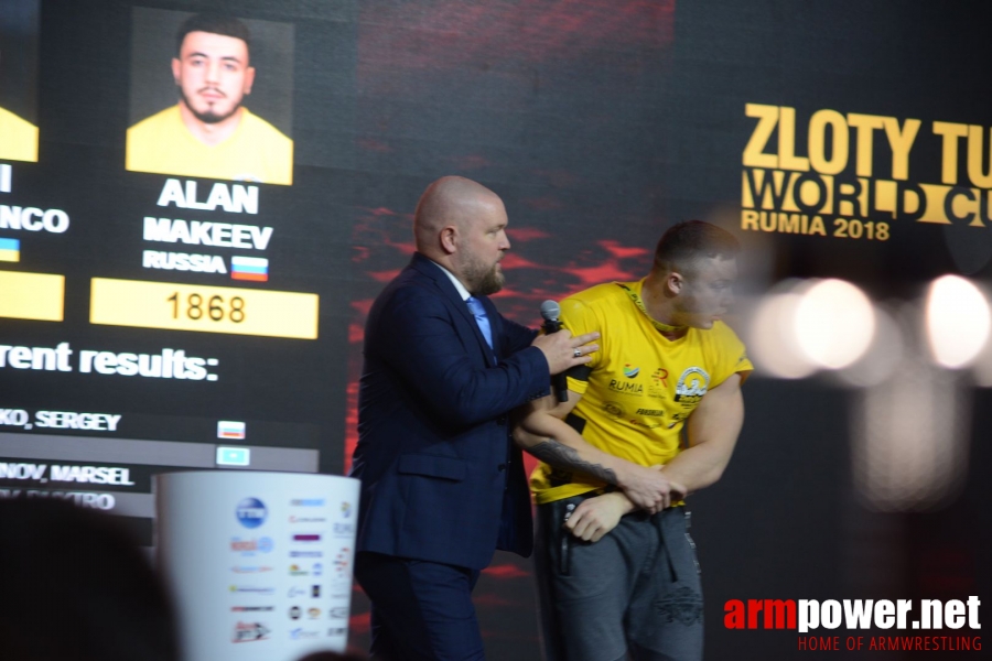 Zloty Tur 2018 - eliminations left hand # Siłowanie na ręce # Armwrestling # Armpower.net