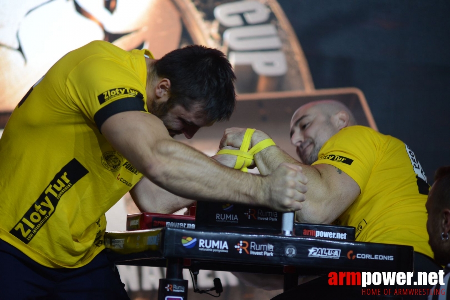 Zloty Tur 2018 - eliminations left hand # Armwrestling # Armpower.net