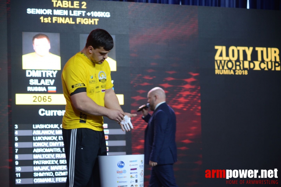 Zloty Tur 2018 - eliminations left hand # Armwrestling # Armpower.net