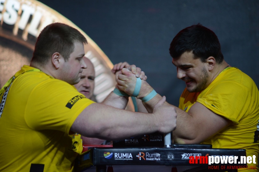 Zloty Tur 2018 - eliminations left hand # Siłowanie na ręce # Armwrestling # Armpower.net