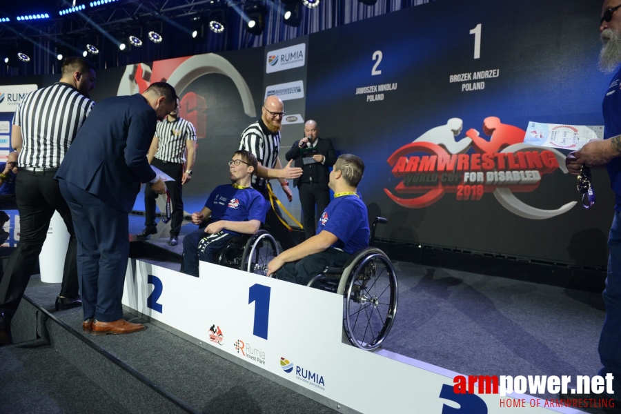 Disabled World Cup 2018 - day1 # Siłowanie na ręce # Armwrestling # Armpower.net