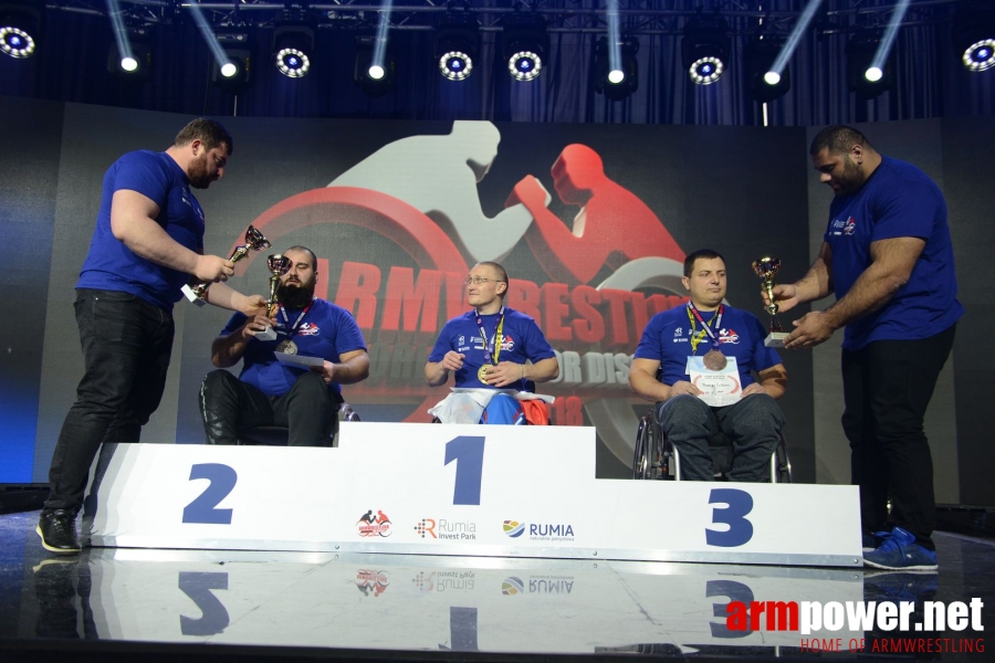 Disabled World Cup 2018 - day2 # Siłowanie na ręce # Armwrestling # Armpower.net