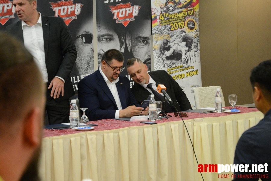 TOP-8 Press Conference # Armwrestling # Armpower.net