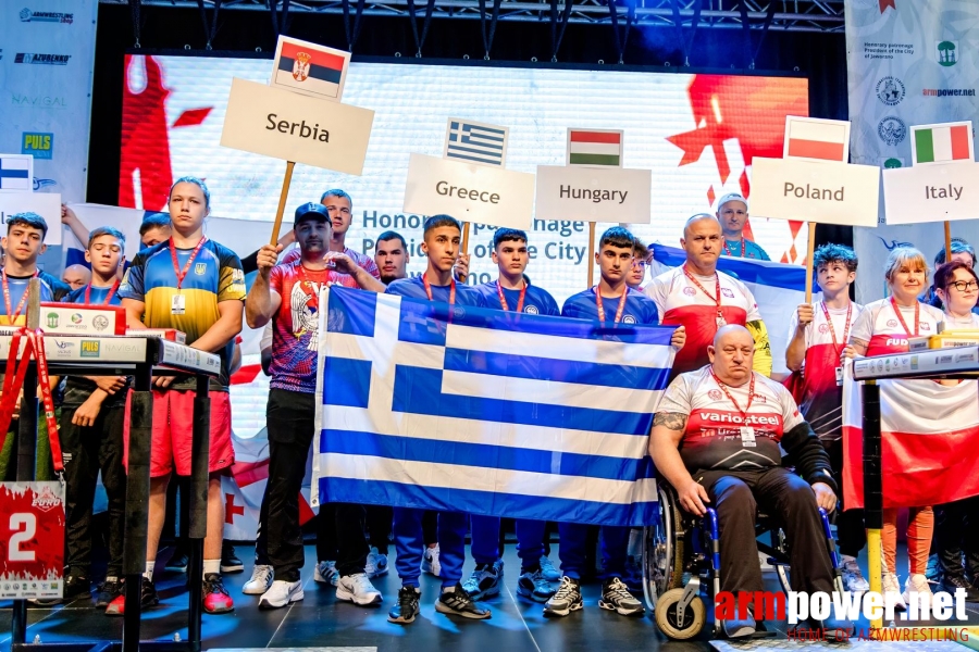 European Armwrestling Championship 2024 - left hand - day 1 # Siłowanie na ręce # Armwrestling # Armpower.net