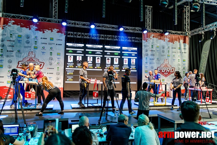 European Armwrestling Championship 2024 - left hand - day 1 # Armwrestling # Armpower.net